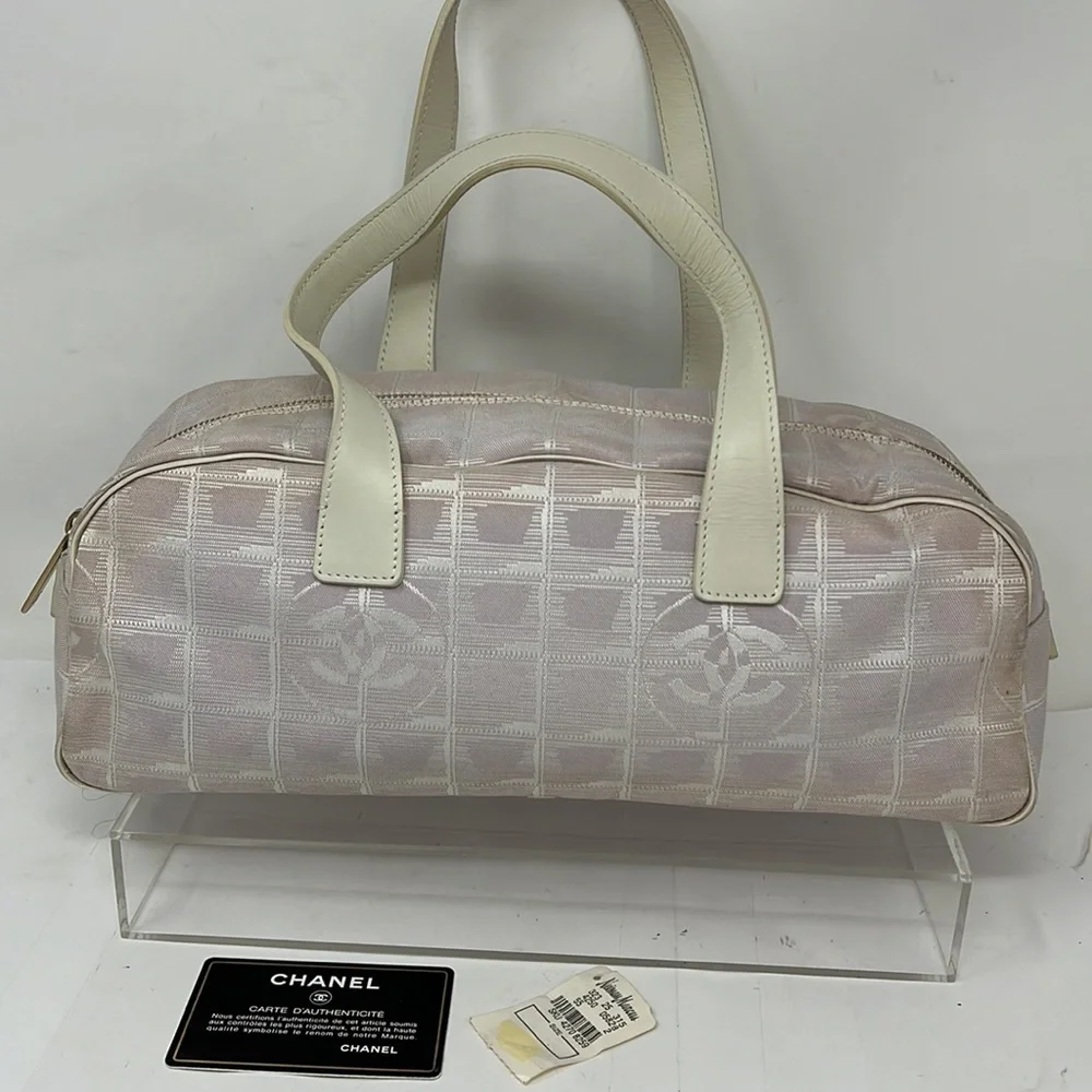 CHANEL Travel Ligne Bowler Bag